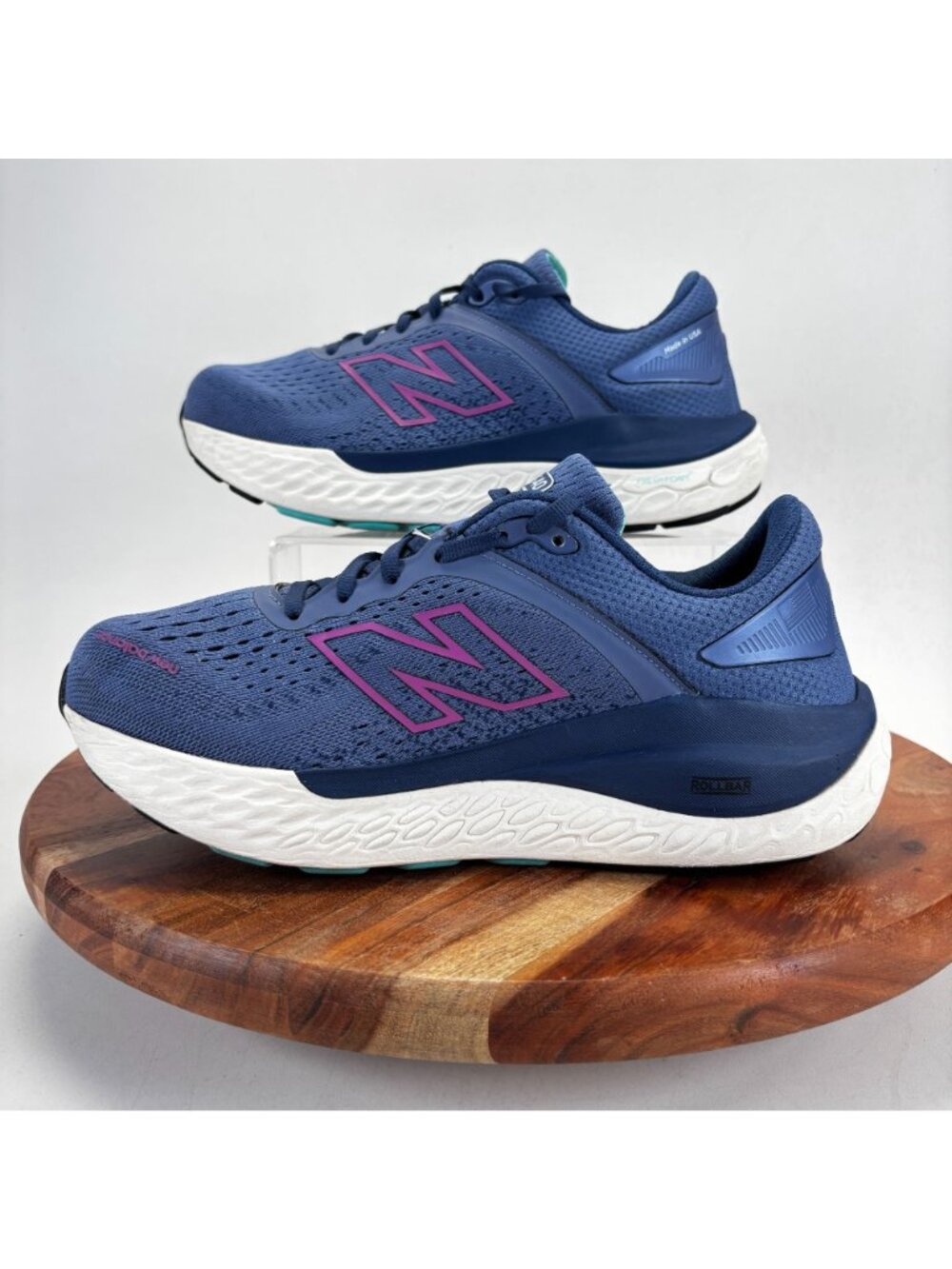New Balance Fresh Foam X 1540v4 Shoes Women Sz 8.5 Night Sky Cosmic Rose Running - Picture 2 of 10